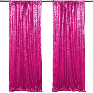 Decorazione di lusso per festa di nozze argento <span class=keywords><strong>oro</strong></span> nero rosso Champagne bianco con paillettes sfondo tenda per festa evento - Product Image 6