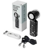 Ventilateur de bureau portable USB rechargeable, 6 vitesses réglables, moteur sans balais, alimenté par batterie, pour maison et voiture