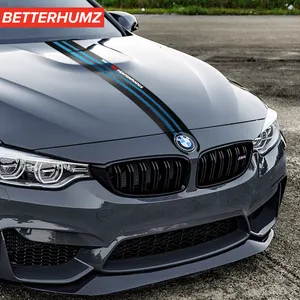 ขายส่ง bmw e90ป้าย-BETTERHUMZ สติกเกอร์คาร์บอนไฟเบอร์สำหรับรถยนต์,สติ๊กเกอร์ติดรถ M Performance สำหรับ BMW E90 E46 E39 E60 F30 F10 F15 E53 G01 X3 X5 X6