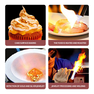 Campingmoon personalizado al aire libre picnic barbacoa camping gas butano soldadura antorcha cojo pistola gas antorcha quemador llama pistola gas antorcha encendedor - Product Image 6