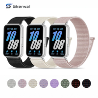 Bracelet de montre sport en nylon respirant réglable pour Samsung Galaxy Fit3, sangle de remplacement tissée douce pour le fitness et la course à pied