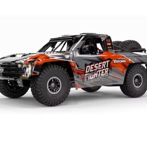 Voiture télécommandée électrique RC Rock Crawler à l'échelle 1:10, 6 canaux, prête à l'emploi, pour extérieur, bleu jaune - Product Image 1