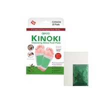Patchs Détoxifiants pour les Pieds 10 Pièces par Boîte, Patchs au Gingembre et au Sel pour les Pieds, Tampons Nettoyants Corporels pour la Relaxation et le Bien-être, Marque Privée OEM