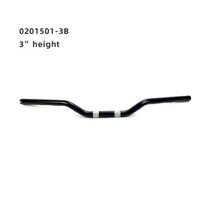 Điều Kiện Mới 1 inch phổ <span class=keywords><strong>chromoly</strong></span> đen xe máy tay lái cho fxlr/fxbb/fltr/flht mô hình cho trang bị thêm/nâng cấp - Product Image 6