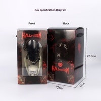 Kustomisasi Grosir Halloween PU Cover Tengkorak Mawar Lampu Hias Bunga Berdarah Bunga Sutra Kupu-kupu Horor