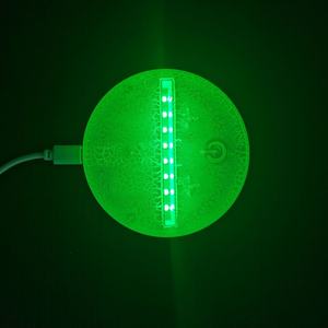 Lampe de bureau LED en gros, base 3D, illusion d'optique, lampe de Noël anime, veilleuse acrylique personnalisée mignonne pour enfants - Product Image 3