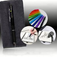 Ensemble de cahiers personnalisés réutilisables en papier intelligent avec couverture en PVC, format A5 B5, spirale effaçable, 30 feuilles