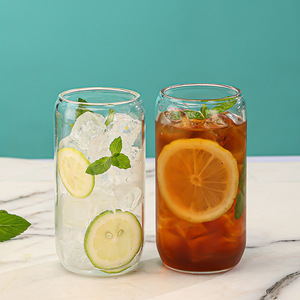 Gobelet à paille Coca-Cola créatif avec couvercle en bambou - Verre borosilicate transparent, idéal pour les enfants comme cadeau et pour la consommation quotidienne - Product Image 2