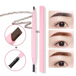 Crayon à sourcils double, résistant à l'eau et à la transpiration, non blanchissant, longue tenue, rehausse l'effet naturel, 6 couleurs au choix - Product Image 2