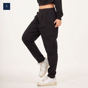 ODM กางเกงวอร์มขายาวแบบลำลองของผู้หญิง, กางเกงวิ่งผ้าฝ้ายโพลีเอสเตอร์เป็นมิตรกับสิ่งแวดล้อมระบายอากาศได้อย่างรวดเร็วกิจกรรมในฤดูหนาว - Product Image 4