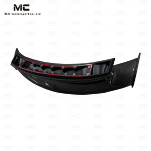 Para <span class=keywords><strong>Mercedes</strong></span> <span class=keywords><strong>Benz</strong></span> AMG <span class=keywords><strong>GT</strong></span> GT50 GT53 GT63 IM estilo Alerón trasero de fibra de carbono - Product Image 4