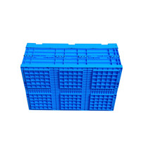 Caisse pliable industrielle, type caisse solide, en plastique, pour le camping, la logistique et le transport, empilable