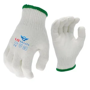 Hoogwaardig Duurzaam Katoen Industriële Handhandschoenen Industrieel Katoen Gebreide Handschoenen Tuinieren Werkhandschoen