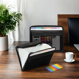 Nhà Máy A4 Kích thước 13 túi tài liệu tổ chức Túi kinh doanh thư mục nén mở rộng thư mục tập tin linh hoạt cho các trường học và văn phòng - Product Image 6