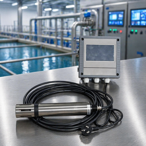 Sonda de turbidez de aguas residuales Controlador de turbidez en línea TSS PH COD DO Sensor Analizador de turbidez - Product Image 2