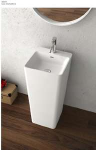 Lavabo portable en pierre de lavage, accessoires hygiéniques, surface unie, évier/portable - Product Image 6