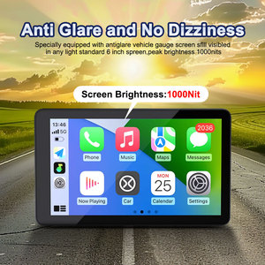 Écran IPS 6 pouces Moto <span class=keywords><strong>GPS</strong></span> Navigation Affichage <span class=keywords><strong>Adaptateur</strong></span> CarPlay à dégagement rapide pour moto <span class=keywords><strong>bmw</strong></span> S1000xr R1200gs F900r Gs1200 - Product Image 4