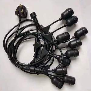 48ft 15 Dropped Sockets LED Outdoor Commercial <strong>String</strong> <strong>Lights</strong> S14 Weatherproof Vintage Edison Bulb <strong>Light</strong> <strong>String</strong> - Product Image 6