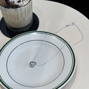 Collar con Colgante de Plata de Ley S925, Diseño Clásico en Forma de V, con Diamante y Luz de Azúcar, Joyería de Platino de Alta Gama - Product Image 5