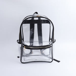 Sac de grande capacité en Pvc transparent pour adolescents Sac à dos transparent transparent pour la rentrée scolaire pour ordinateur portable - Product Image 3