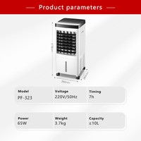 Venta caliente portátil hogar aire acondicionado refrigeración solo para habitaciones plástico eléctrico con EE. UU. AU enchufes para uso al aire libre nuevo