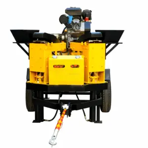 TWIN M7MI macchina per mattoni del suolo usata macchina per lo stampaggio di mattoni di argilla automatica alta pressa ad incastro prezzo della macchina per mattoni