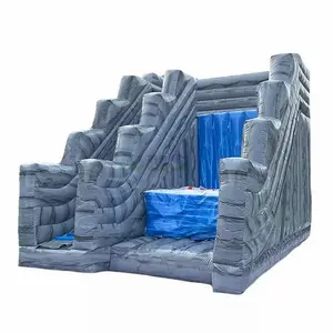 Inflável queda livre Drop Playground Inflável gigante Jumping Castle Inflável Cliff Jump