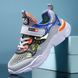 Baskets décontractées Cema pour enfants, chaussures <span class=keywords><strong>de</strong></span> sport en maille pour garçons, idéales pour le basketball et la course en extérieur cet été - Product Image 2