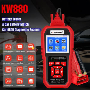 Konnwei kw880 Công cụ Chẩn đoán ô tô 3 trong 1: Máy quét OBD2 máy kiểm tra pin xe & Công cụ kết hợp pin - Product Image 4