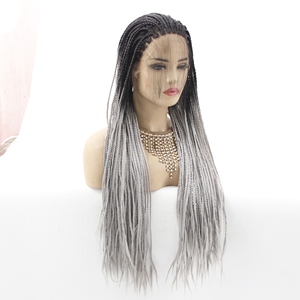 LINDAL peluca rizada trenzada estilos frontales <span class=keywords><strong>cabello</strong></span> <span class=keywords><strong>humano</strong></span>, pelucas <span class=keywords><strong>de</strong></span> <span class=keywords><strong>cabello</strong></span> <span class=keywords><strong>humano</strong></span> trenzado para mujeres negras coleta gorra corta disfraz Halloween - Product Image 4