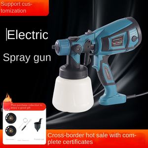 Nouveau pistolet à peinture au Latex Portable haute pression électrique 220V qualité industrielle bricolage en plastique haut fabricants moteur sans balais - Product Image 5