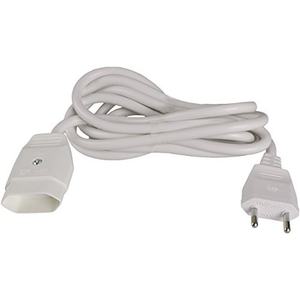 Prolunga per tubo 2x1mm, 2m, colore bianco, ideale per connessioni in sistemi di irrigazione ed elettrodomestici. - Product Image 1