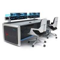 Centre de contrôle moderne personnalisé Console de commande Table Salle de surveillance Bureau