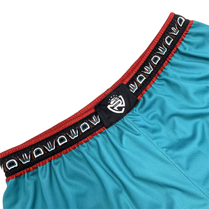 กางเกงบาสเก็ตบอล OEM สั่งทำพิเศษ พิมพ์ลายแบบ Sublimation ระบายอากาศ แห้งเร็ว ดีไซน์คลาสสิค สำหรับทุกเพศ ชุดกีฬาทีม ยูนิฟอร์ม 100% - Product Image 6