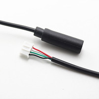 Fiche jack 3.5mm mâle ST XH Connecteur à pas de 2.54mm Câble audio