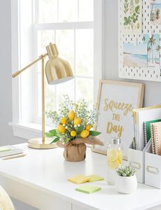Bouquet de fleurs artificielles en forme de citrons dans un sac en toile de jute, pour égayer votre intérieur et votre extérieur, <span class=keywords><strong>d</strong></span>écorations pour la maison - Product Image 4
