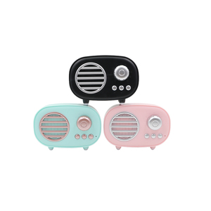 <span class=keywords><strong>Mini</strong></span> Retro altavoces manos libres portátil <span class=keywords><strong>Mini</strong></span> inalámbrico Vintage Bass altavoz - Product Image 1