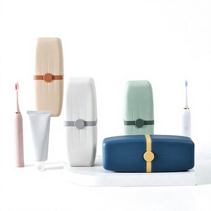XIYU Luxury Eco-friendly PP Material Portable <b>Travel</b> <b>Toothbrush</b> <b>Holder</b> Case Waterproof Moisture-proof Sealed Rectangle - Product Image 4