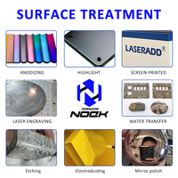 Pièces en acier inoxydable et en aluminium usinées sur commande par CNC pour l'usinage d'accessoires de caméra et d'applications mécaniques