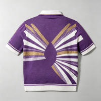 Pull en tricot torsadé personnalisé avec logo, uniformes pour maillots de basket-ball, t-shirts, polos à col montant pour hommes, pull à manches courtes