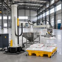 Robot de dépalettisation automatique du riz, manipulateur de dépalettisation du riz de 50 kg, dépalettiseur de riz entièrement automatisé