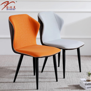 Ensemble de Table de salle à manger <span class=keywords><strong>Orange</strong></span>, Set moderne, avec <span class=keywords><strong>chaise</strong></span>, pour la maison, - Product Image 1