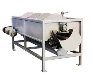 Indonesia cassava peeling machine manioc washer and peeler casava processing machine cassava peeler