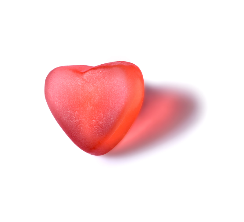 120 мг витамин c Фирменная торговая марка GMP добавки в форме сердца витамины жевательные конфеты