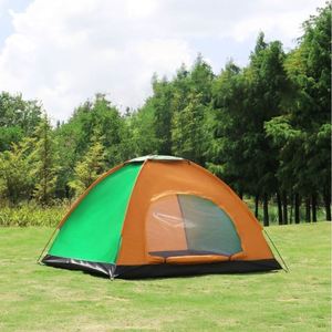 Tente Dôme Moderne Bicolore Personnalisée, Assemblée à la Main, pour Camping en Montagne et Loisirs, Épaissie, Portable, pour Voiture, Protection Solaire - Product Image 1