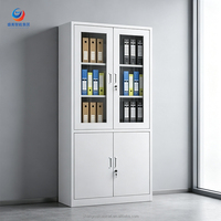 Archivador Vertical Multiusos Moderno de Acero con 2 Cajones para Almacenamiento de Documentos y Suministros de Oficina en Casa, Oficina o Gimnasio