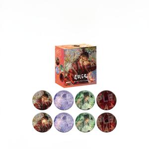50 Scatole All'ingrosso Yuewen "Dao of the Bizarre Immortal" Serie Tramonto Smaltato Badge e Shikishi Board Blind Box Gioco di Carte da Collezione - Product Image 1