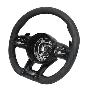 Volante Deportivo OEM Completamente Negro para Mercedes Benz E300 E350 C300 GLE W167 <span class=keywords><strong>2020</strong></span> - Product Image 2