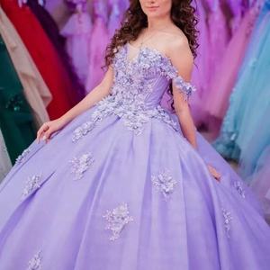 strapless open back dress Lavender Short Homecoming Dress with Off-the-shoulder – loveangeldress main image 1