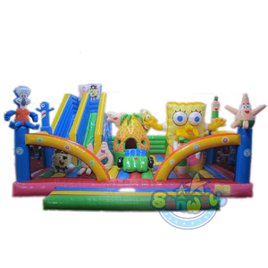 Inflatable Hoa Công Chúa Công Viên Giải Trí Bouncers Combo, Cổ Tích Công Chúa di động công viên giải trí, trẻ em sân chơi bơm hơi - Product Image 6
